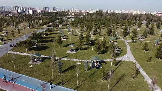 Büyükşehir'in vizyon projesi Millet Bahçesi, Kayserililerin buluşma noktası oldu