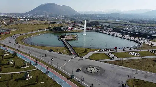 Büyükşehir'in vizyon projesi Millet Bahçesi, Kayserililerin buluşma noktası oldu