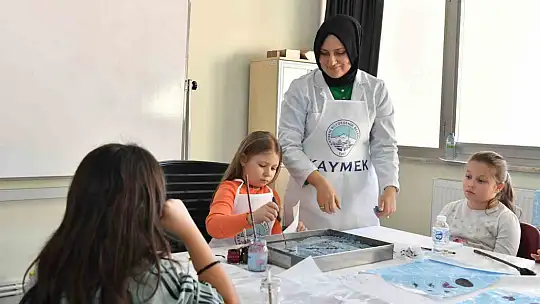 Büyükşehir KAYMEK ile dolu dolu bir yarıyıl tatili