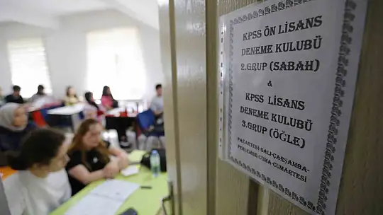 Büyükşehir KAYMEK'in KPSS kursuna ek KPSS Deneme Kulübü ile sınava tam hazırlık
