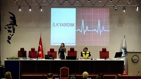Büyükşehir personeline iş sağlığı ve güvenliği semineri düzenlendi