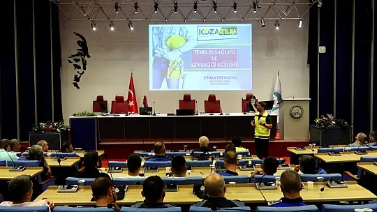Büyükşehir personeline iş sağlığı ve güvenliği semineri düzenlendi
