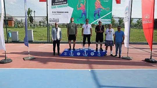 Büyükşehir Spor A.Ş.'den 15 Temmuz'a özel tenis turnuvası