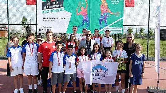 Büyükşehir Spor A.Ş.'den 15 Temmuz'a özel tenis turnuvası