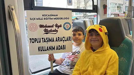 Büyükşehir Ulaşım A.Ş. ile 'Nezaket Yolda Kalmasın' projesini hayata geçirdi