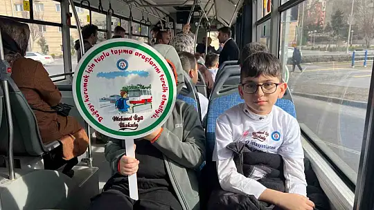 Büyükşehir Ulaşım A.Ş. ile 'Nezaket Yolda Kalmasın' projesini hayata geçirdi