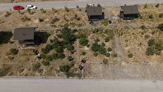 Büyükşehir Zabıta'dan Erciyes'te örnek temizlik ve farkındalık çalışması