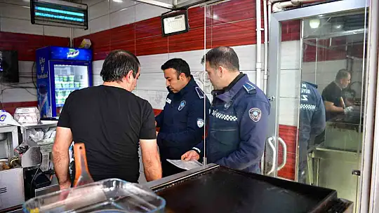 Büyükşehir Zabıta'dan işletmelere denetim
