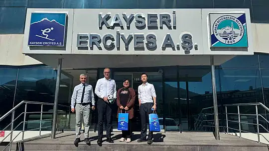Büyükşehirden Çinli yetkililere, Erciyes ile ilgili kapsamlı kültür ve turizm sunumu