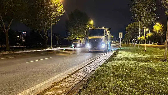 Büyükşehirden daha temiz ve daha yeşil bir Kayseri için kesintisiz hizmet