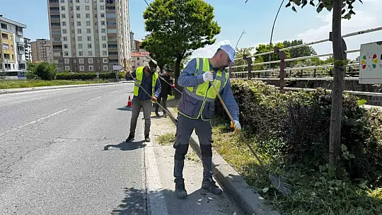 Büyükşehirden daha temiz ve daha yeşil bir Kayseri için kesintisiz hizmet