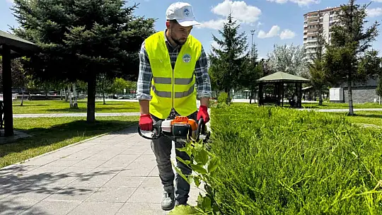 Büyükşehirden kent estetiğine titiz dokunuş: Süs bitkilerine form budaması
