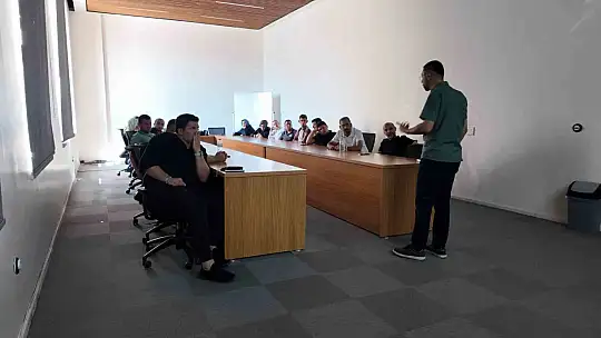 Büyükşehirden Kültür Yolu Festivali öncesi personele 'iletişim ve hizmet eğitimi'