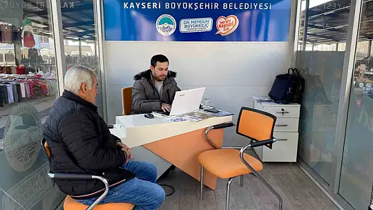 Büyükşehirden Mobil Beyaz Masa ile vatandaşa doğrudan hizmet