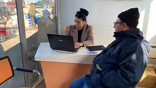 Büyükşehirden Mobil Beyaz Masa ile vatandaşa doğrudan hizmet