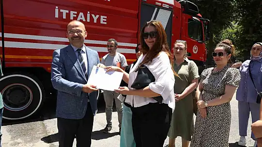 Büyükşehirin 'Afet' odaklı kurslarında katılım belgeleri sahiplerini buldu