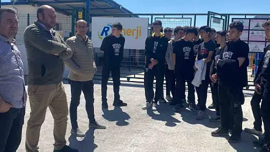 Büyükşehirin çevreci tesisine liseli gençlerden yakın takip