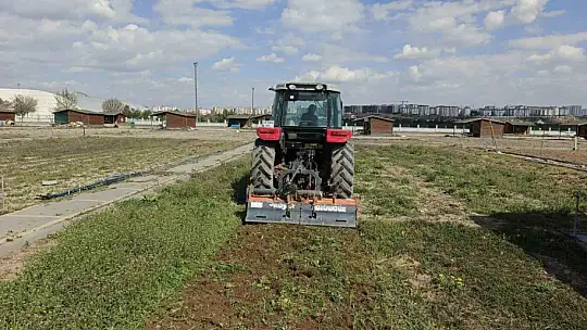 Büyükşehirin Doğal Ürünler Bahçesi ve Pazarı'nda yeni sezon hazırlığı