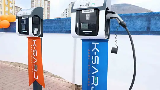 Büyükşehirin elektrikli araç şarj istasyonları K-Şarj ile yaygınlaşıyor