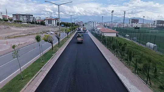 Büyükşehirin Erkilet'teki 36 milyon TL'lik yol yenileme çalışması başladı