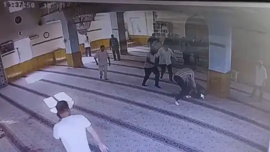 Camideki cinayetin görüntüleri ortaya çıktı