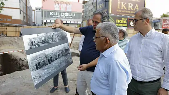Camikebir'de tarihi miras gün yüzüne çıkıyor