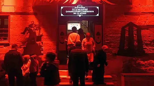 Çanakkale Müzesi ziyaretçisi Talas'ın nüfusunu aştı