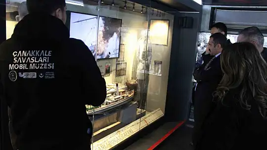 Çanakkale Savaşları Mobil Müzesi Kayseri'de