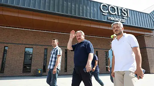 Çarşı Melikgazi çevre düzenlemesinde son aşamaya gelindi