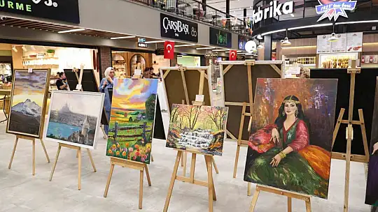 Çarşı Melikgazi'de sanat dolu bir gün