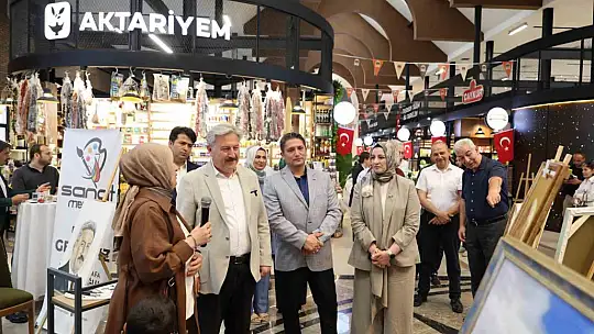 Çarşı Melikgazi'de sanat dolu bir gün