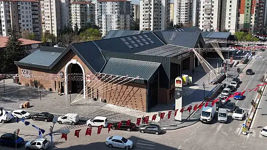 Çarşı Melikgazi kapılarını açtı