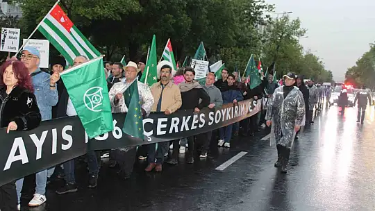 Çerkes soykırımının 162. yıldönümü anıldı