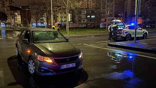 Ceza yiyen alkollü sürücü ekiplere önce 'teşekkür' etti, sonra zorluk çıkardı