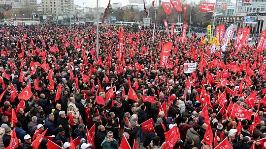 CHP Genel Başkanı Özel: 'Asgari ücret veren için 29, alan için 39 bin lira olmalı'