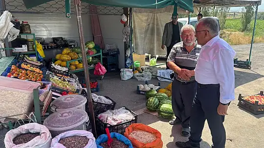 Çiftçinin yüzü Başkan Büyükkılıç ile gülüyor