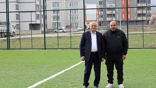 Çiğilli Mahallesi Halı Sahası hizmete sunuldu