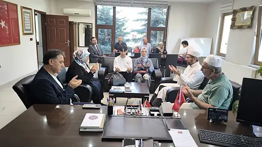 Çinli genç Develi'de Müslüman oldu