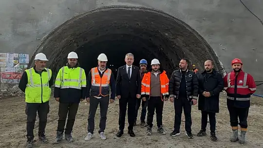 Çopuroğlu'ndan hızlı tren şantiyesine ziyaret