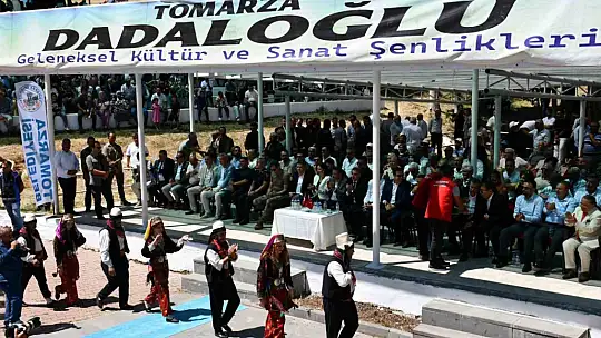 Dadaloğlu Şenlikleri coşkuyla yapıldı