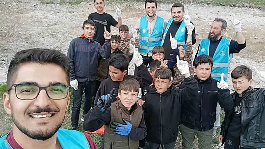 Daha temiz Tomarza için mesire alanları temizlendi