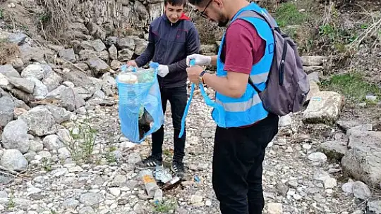 Daha temiz Tomarza için mesire alanları temizlendi