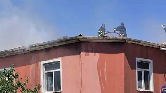 Depoda çıkan yangın söndürüldü