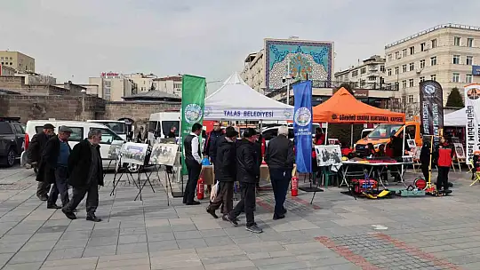 Depreme karşı bilinç Talas'tan meydana taşındı