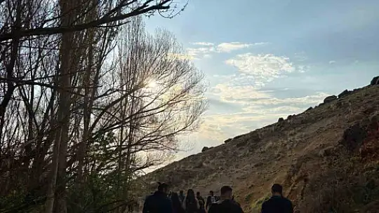 Develi Dağcılık ve Kayak Kulübü'nden 'Hıdırellez' yürüyüşü