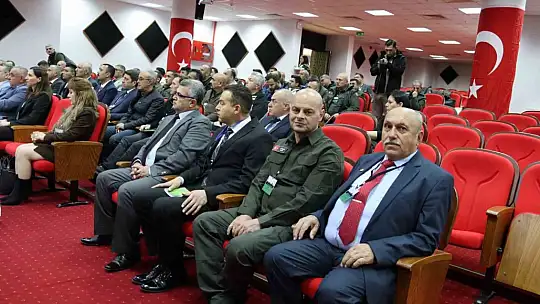 Develi'de görevli orman muhafızları Sinop'ta çalıştaya katıldı