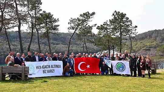 Develi'de görevli orman muhafızları Sinop'ta çalıştaya katıldı