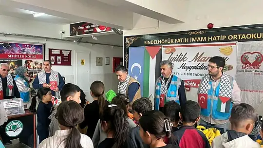 Develi'de iyilik manavı programı düzenlendi