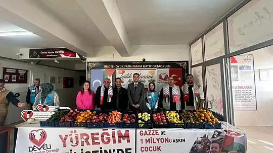 Develi'de iyilik manavı programı düzenlendi