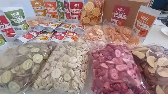 Develi'de kurutulan meyveler yıl boyu tüketiliyor